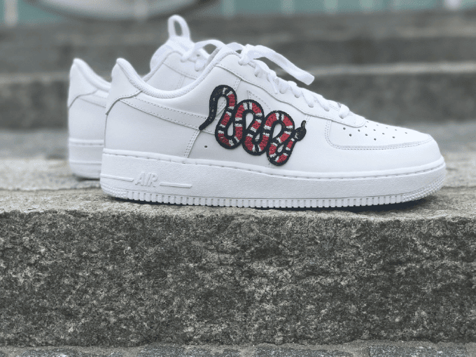 af1 gucci snake