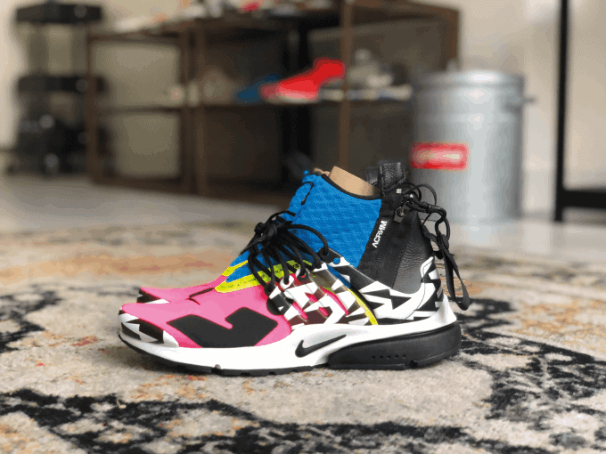 nike air presto mid acronym racer pink